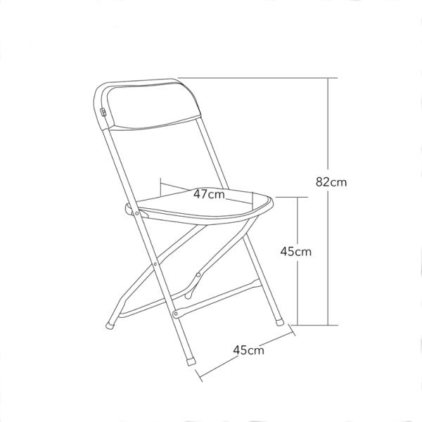0.2CBM Modern Plastic Chairs