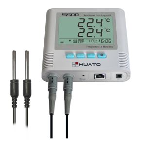 Industrial Ip Temperature Monitor , Ip Data Logger With Large Lcd Display