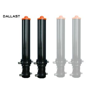Single Acting Customized Telescopic Dumper Tipper Trailer Hydraulic Cylinder