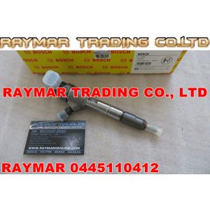 China BOSCH Common rail diesel fuel injector 0445110412 for JAC Refine on sale