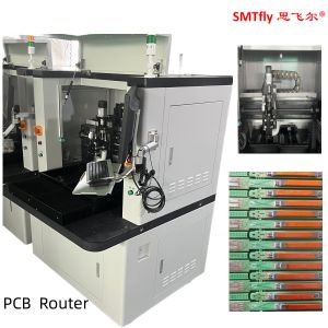 PCB Router PCB Depaneling Equipment with Upper Vacuum Cleaner
