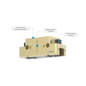 TWN-P Series Gripper with Gripping Force Maintenance and Dust-Tight IP64 Option