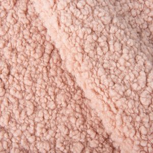 Other Style Plain Dyed 100 Polyester Teddy Bear Fur Sherpa Fleece Fabric for