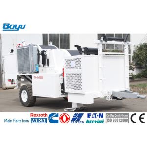 China 120kn Hydraulic Cable Tensioner Power Line Stringing Equipment 97kw / 2500rpm Rated Power on sale