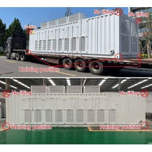 1250kva Natural Gas Generator Set with Brushless Alternator and Water Cooled