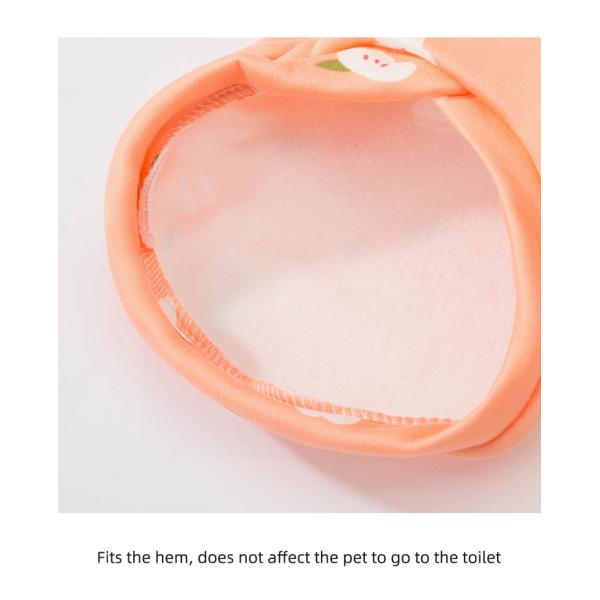 Soft Polyester Fiber Pets Wearing Clothes 32cm Warm Dog Coats