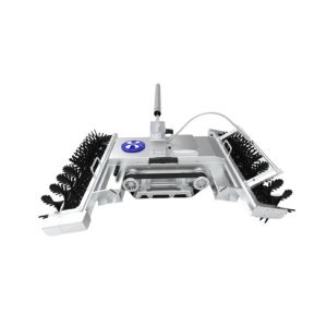 Autonomous IP65 PV Solar Panel Cleaning Robot With 15Ah Battery Capacity 594*526