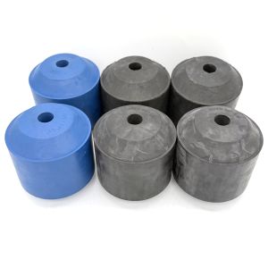 40 To 60 Shore A 3/8'' To 5/8'' H Type Oil Saver Rubber Black And Blue Color