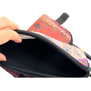 Stylish Solid Color Zippered Cosmetic Bag / Stationery Pencil Case For Office