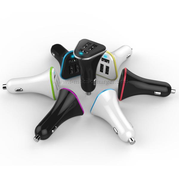5.2A 3 USB Triport car charger