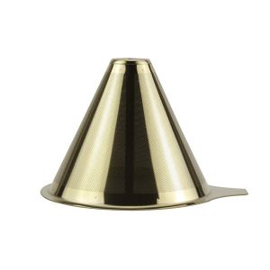 Coffee Dripper Stainless Steel Cone Filter Single Layer For Coffee And Tea