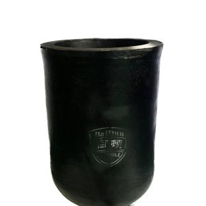 Metal Casting Silver Melting Crucible High Acids And Alkalis Resistant