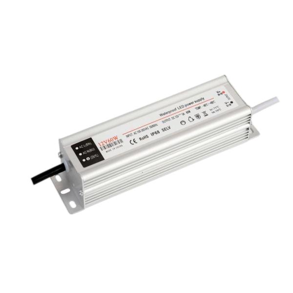 Quality CE UL Approval 60W IP67 Waterproof 12V Power Supply​ 24V Lighting AC DC Adapter 36V LED Driver Transformer wholesale