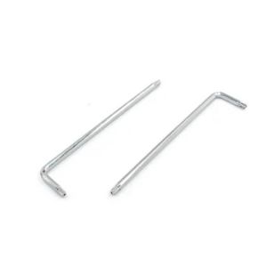 18-8 Stainless Steel L Type Wrench Flat Head 4mm 6mm 8mm Corrosion Resistant