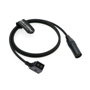 XLR 4 Pin Male To D-Tap Female Power Cable Conversion Cable For Gold Mount V