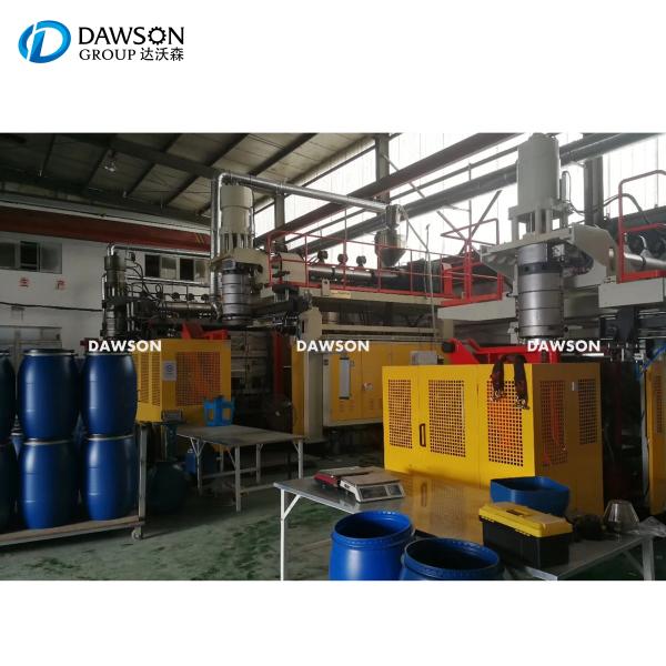 Quality Drum Blow Molding Machine 60L 120L 220L Hdpe Open Top Plastic Accumulator Type Die Head Blow Molding Machine wholesale