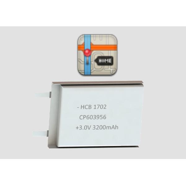 Quality CP603956 Non Rechargeable 3200mAh 3V Lithium Pouch Cell wholesale