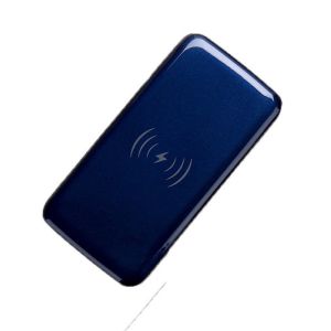 ABS 10000mAh UV finish Dual USB Mirror Wireless Charger Sticker Power Bank 5V 2