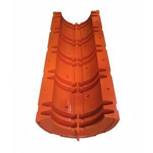 Underwater Pu Subsea Cable Protection Red Color Hydrolysis Resistant