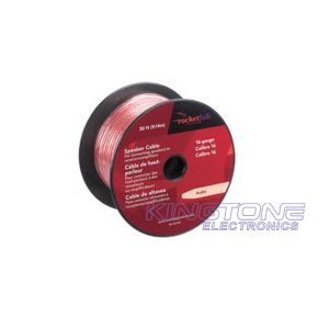 16 AWG 2 Cores Audio Speaker Cable Stranded OFC Conductor UL CMR Rated PVC