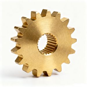 CNC machining china precision CNC Machining brass gear custom copper alloy
