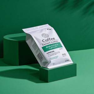 Custom Reusable Food Grade Stand up Pouch Flat Square Bottom Side Gusset Matt