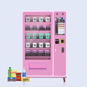 Customize Payment System Fresh Food Vending Machines Reducer Worm Gear Paper