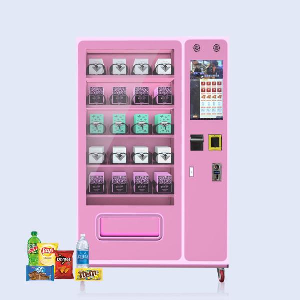 Customize Payment System Fresh Food Vending Machines Reducer Worm Gear Paper