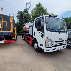 China ISUZU Aircraft Refueling Truck Mobile Fuel Vehicle Best Seller Fuel Bowser Truck Custom Platform Oil Mobile Gas Station 10CBM Fuel Tank Truck on sale