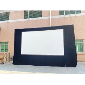Portable Outdoor Projection Screen Fast Folding Projector Screen