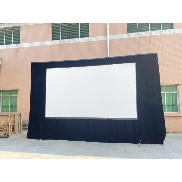 Quality Portable Outdoor Projection Screen Fast Folding Projector Screen wholesale