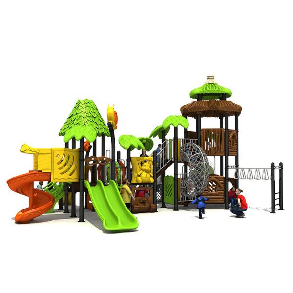 Customized Outdoor Entertainment Playground Slide For Kids Play Plastic For
