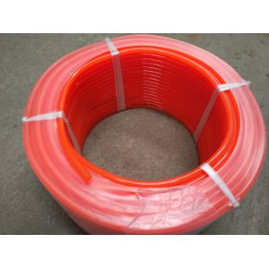 Machine Transmission Polyurethane Round Belt Smooth Hardness 90A for Ceramic
