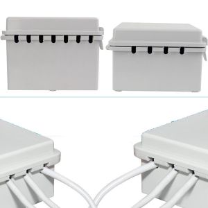 Electrical Cable Distribution Power Socket Box Rainproof Outdoor Plastic