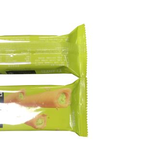 customize plastic package bag with back sealed protein bar pouch for nutrition