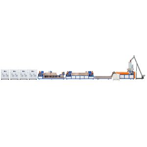 Plastic PP Packing Strap Making Machine Fully Automatic 90-600 KG/H