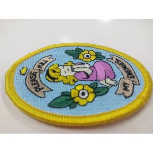 Basketball Club Custom Embroidered Patch 100 Percent Embroidery