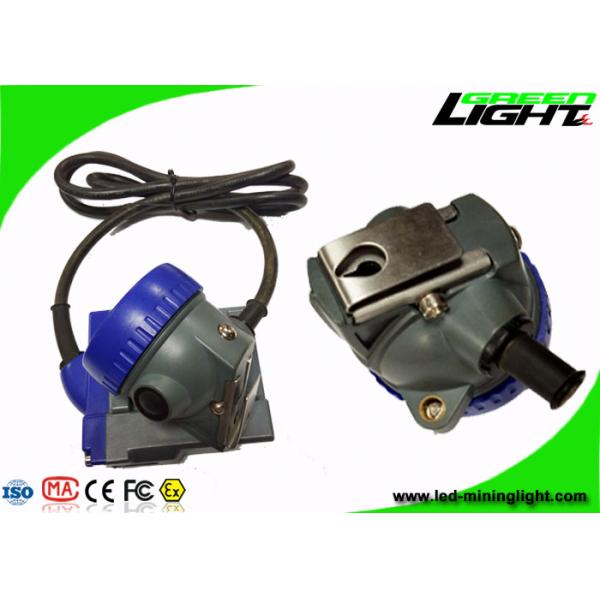 6.6Ah Li - Ion Battery Rechargeable LED Headlamp 10000lux High Beam IP68 Waterproof