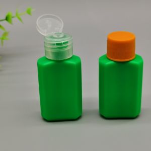 Green 150ml OEM Small Plastic Bottles For Medicine