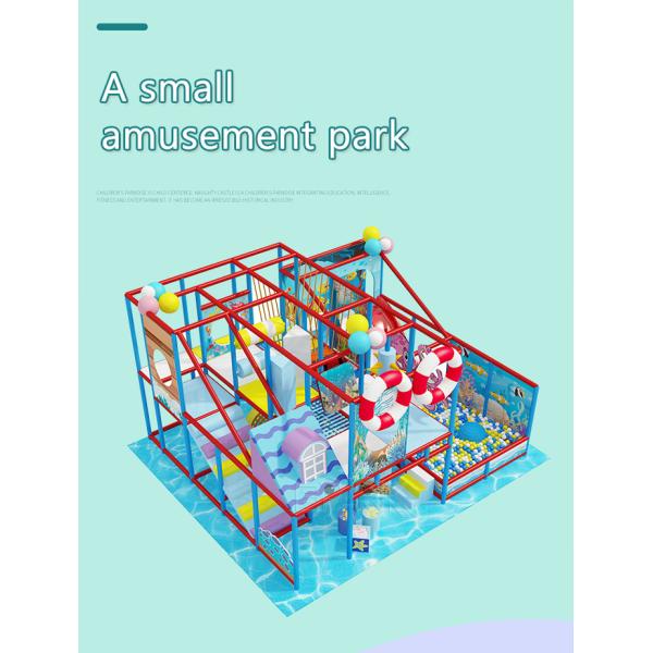 Customized indoor children naughty castle large playground equipment children amusement park