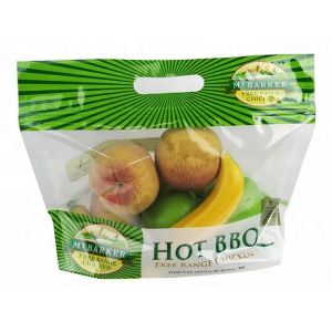 BOPP / CPP Fresh Plastic Vegetable Packaging Bag With Vent Holes