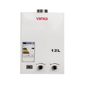 Digital Temperature Adjustable Forced Exhaust Gas Water Heater High Efficiency