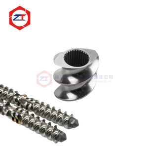 Highly Durable Twin Screw Extruder Spare Parts With HRC58-62 Hardness And Sand