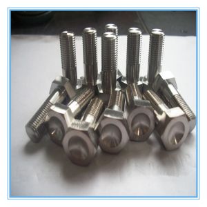 DIN933 DIN934 GR2 Titanium Marine Hardware Titanium Hexagon Bolts And Nuts