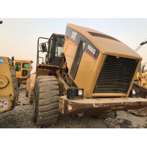 966G Used Wheel Loader A/C Cabin 253HP Engine 295L Fuel Capacity