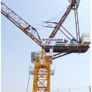 Luffing Boom Tower Crane 6 Ton Internal climbing Type