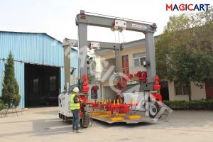 Cheap High Temp Steel Plate Magnetic Spreader And Mobile Gantry Crane Trafrom Workshop To Workshop for sale