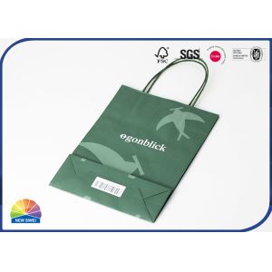 Stand Up Kraft Paper Bag UV Print Pattern And Logo Packing Paper Bag