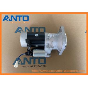 Cheap YM129136-77011 Starter Motor KOMATSU Excavator Spare Parts For 4D88E-6 PC45R-8 for sale