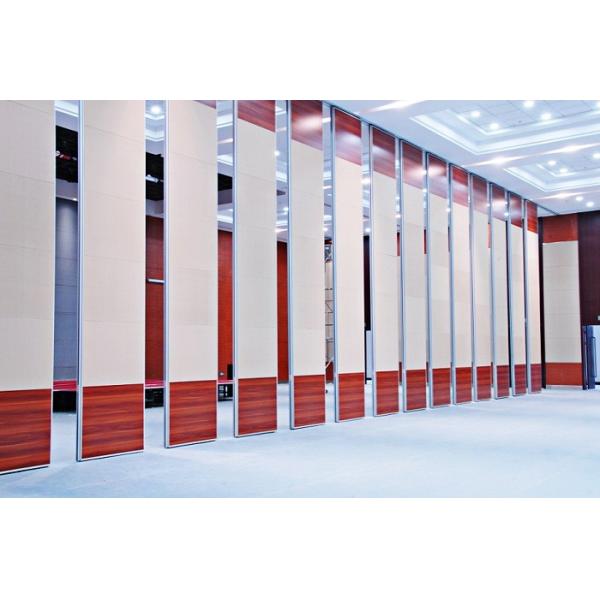 Quality Acoustic Mdf Board Folding Partition Walls With Aluminium Frame wholesale